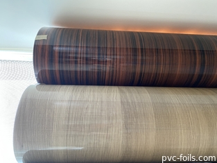 Фильм PVC лоска деревянного зерна высокий для мебели декоративной