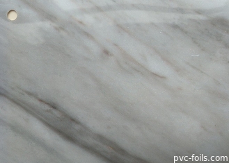 Фольга PVC белой серой мраморной собственной личности слипчивая для возобновляя поверхности шкафа