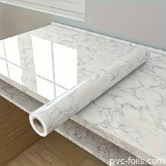 Нефтяные белые мраморные самоклеящиеся PVC декоративные пленки Easy Sticker для домашнего декора DIY