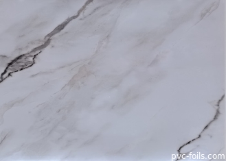 Зерно мрамора фильма PVC лоска слоения высокое для двери шкафа мебели