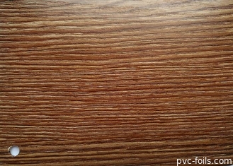 Золотая фольга мембраны PVC зерна древесины дуба на поверхность 0.35MM дверей