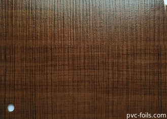 цвет древесины текстуры ткани фольги PVC ширины 800mm декоративный