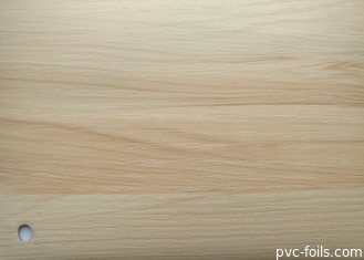 Деревянная фольга Pvc мембраны зерна для украшения дверей Mdf формы поверхностного