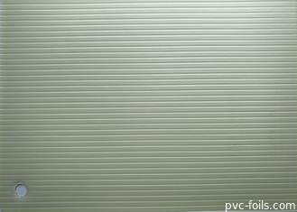 Белый цвет выбил пространственного эффекта фильма PVC слоение декоративного горячее