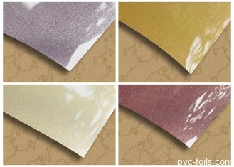 0.6mm металлизированный фильм Pvc для твердого тела лоска крышки шкафа высокого