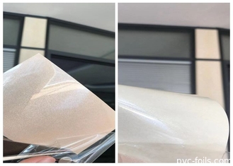 Неофициальные советники президента металлического лоска слоения фильма Pvc декоративного высокого белые