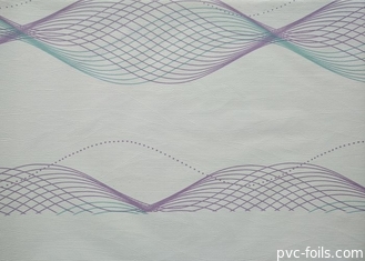 Декоративная склеивающая пленка собственной личности PVC для обоев мебели крытых