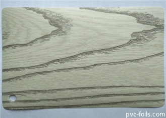 Фольга зерна PVC стикера деревянная для кухни дверей доски MDF мебели
