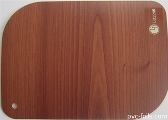 Фильм PVC двери декоративный на зерно 0.12mm древесины обруча мебели