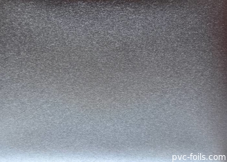 Серебряная фольга Pvc прокатанная на фасадах фильма крышки мебели шкафа Mdf