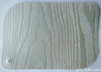 Деревянная фольга мембраны Pvc зерна для дверей выбила 0.25mm