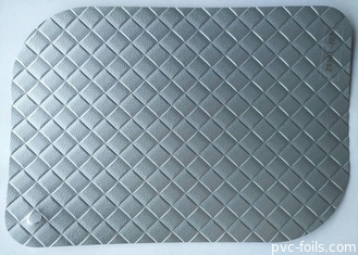 Украшение панели мебели двери дизайна листа Pvc ткани металлическое слоистое