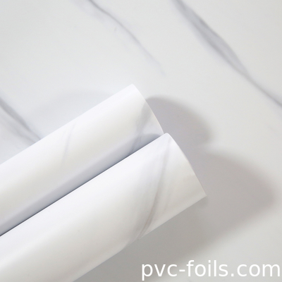 Специализированный дизайн мраморной PVC мебельной фольги для ламинирования и упаковки