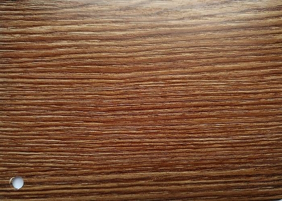 Золотая фольга мембраны PVC зерна древесины дуба на поверхность 0.35MM дверей