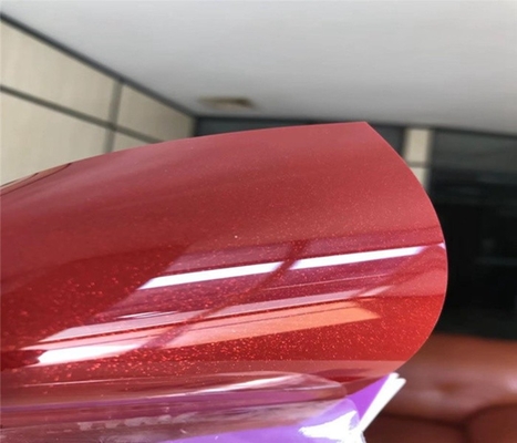 0.6mm металлизированный фильм Pvc для твердого тела лоска крышки шкафа высокого