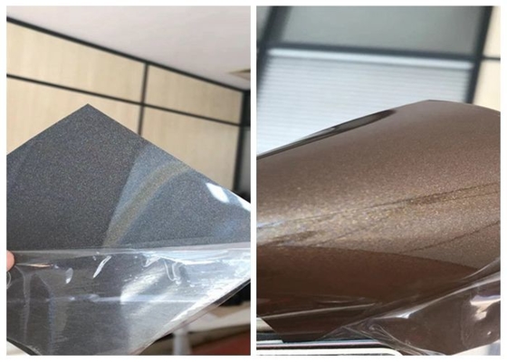 0.5mm металлизированный серый цвет лоска крена фильма Pvc высокий
