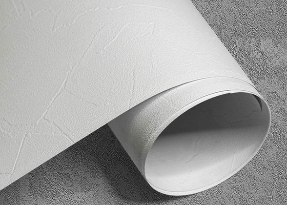 Выбитая фольга собственной личности Pvc слипчивая для штейна мебели отжатого мембраной белого